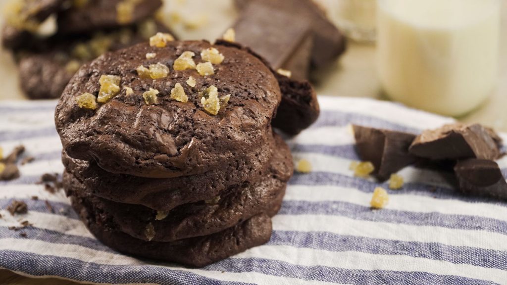 Brownie-Inspired Ginger Cookies Recipe