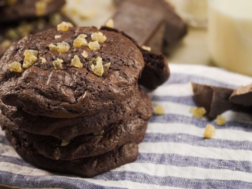 Brownie-Inspired Ginger Cookies Recipe