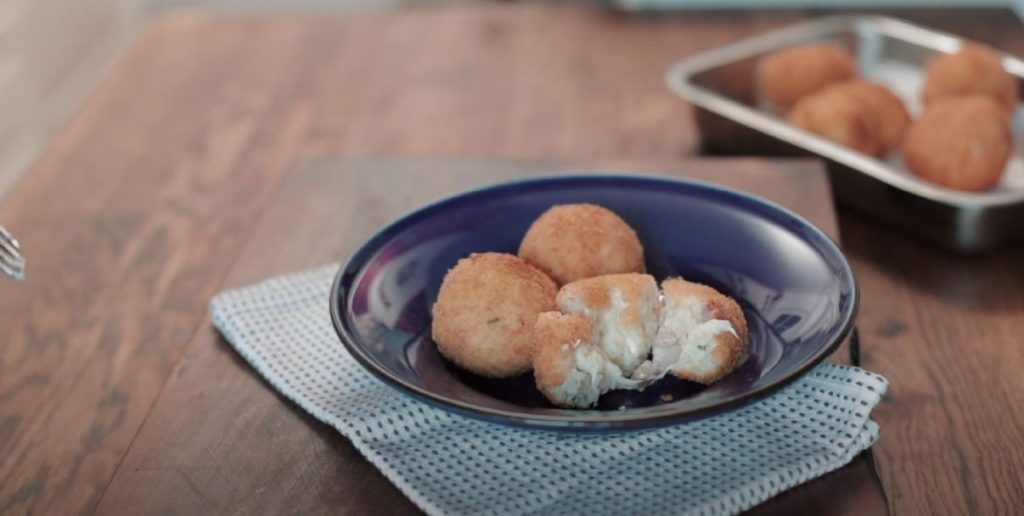 Bacon Broccoli Cheese Arancini Recipe