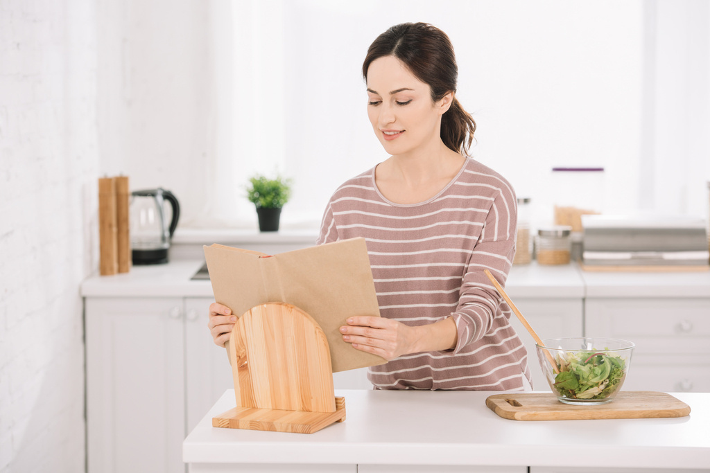 DIY Tablet and Recipe Book Holder for Under Cabinets