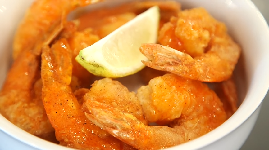 Air Fryer Hooter's Buffalo Shrimp - Simply Happenings