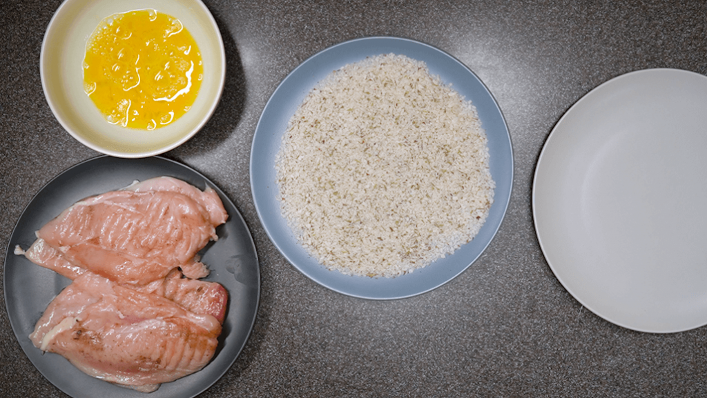 how to bread chicken without flour