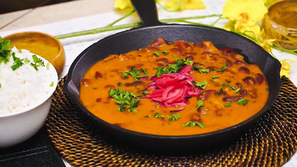 Punjabi-Style Red Bean Stew “Rajma” Recipe