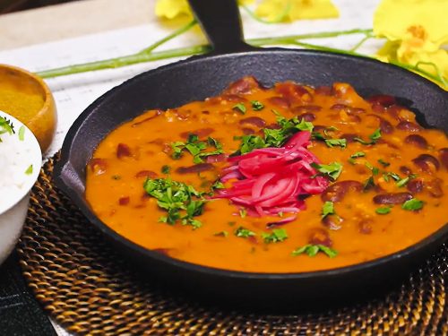 Punjabi-Style Red Bean Stew “Rajma” Recipe