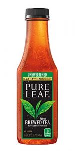 Pure Leaf Iced Tea Unsweetened Black Tea with Lemon