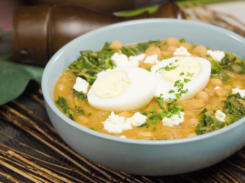 Spicy White Bean and Kale Stew Recipe