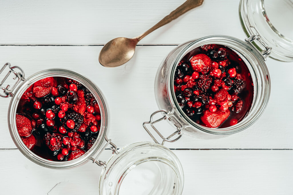 Berry Compote Recipe, thick and chunky berry compote made with blackberries, blueberries, and raspberries, sweet and tart mixed berry compote