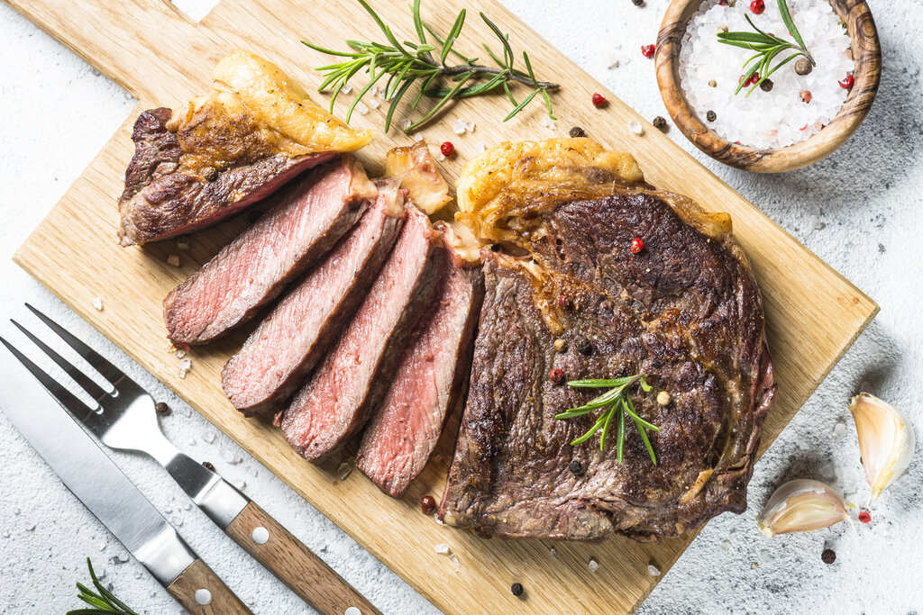 Ribeye Roast Recipe, juicy and tender boneless ribeye roast seasoned with salt and pepper