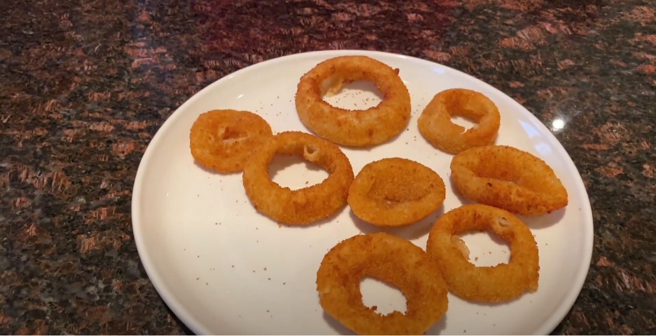 Alexia Onion Rings in air fryer - YouTube