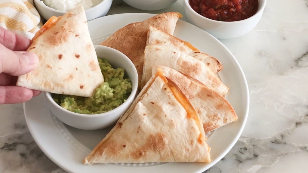 Air Fryer Quesadilla (Taco Bell Copycat)