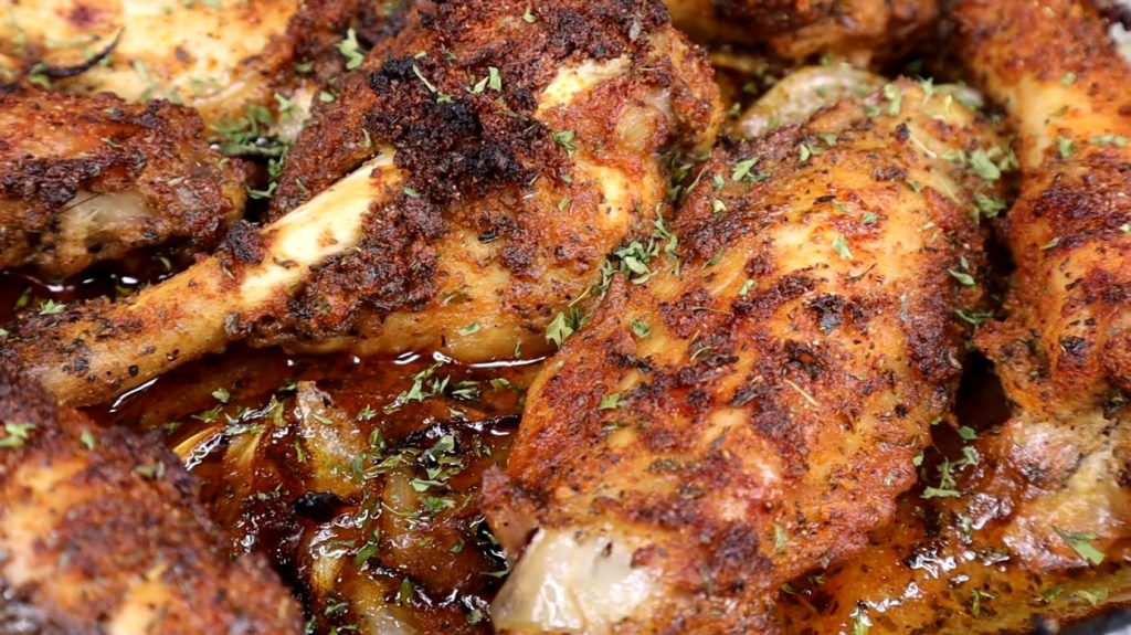 Baked Turkey Wings