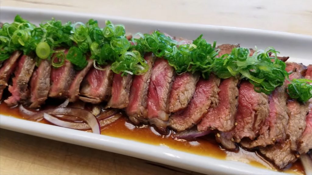 is beef tataki safe to eat