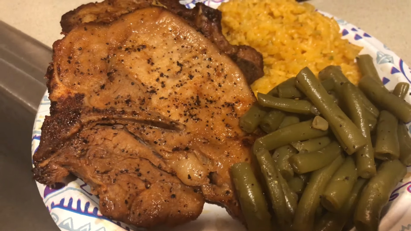 Pork chops in online foodi