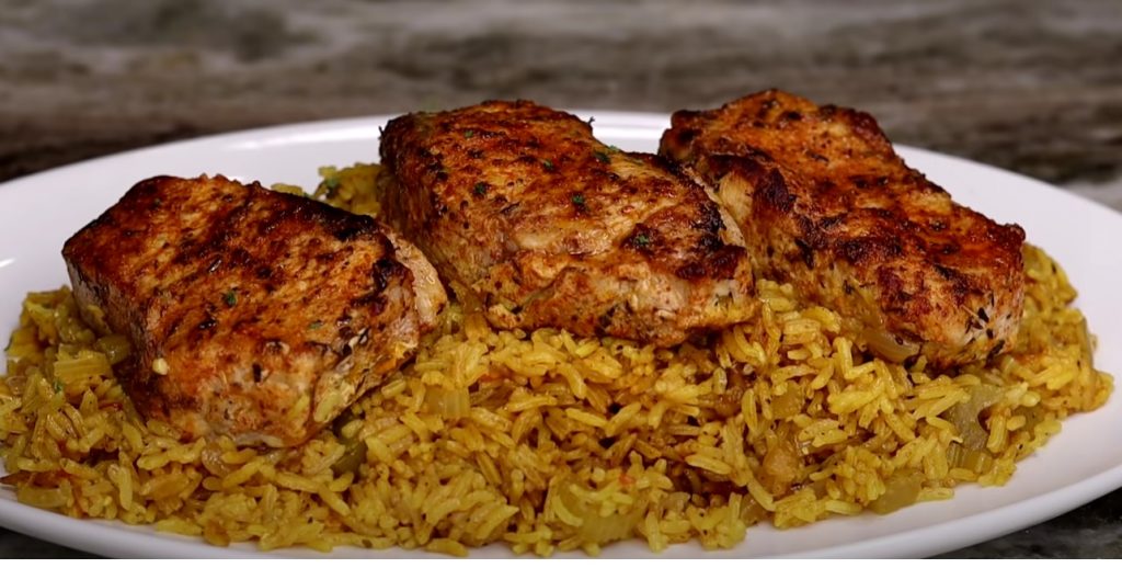 pork-chops-&-rice-recipe