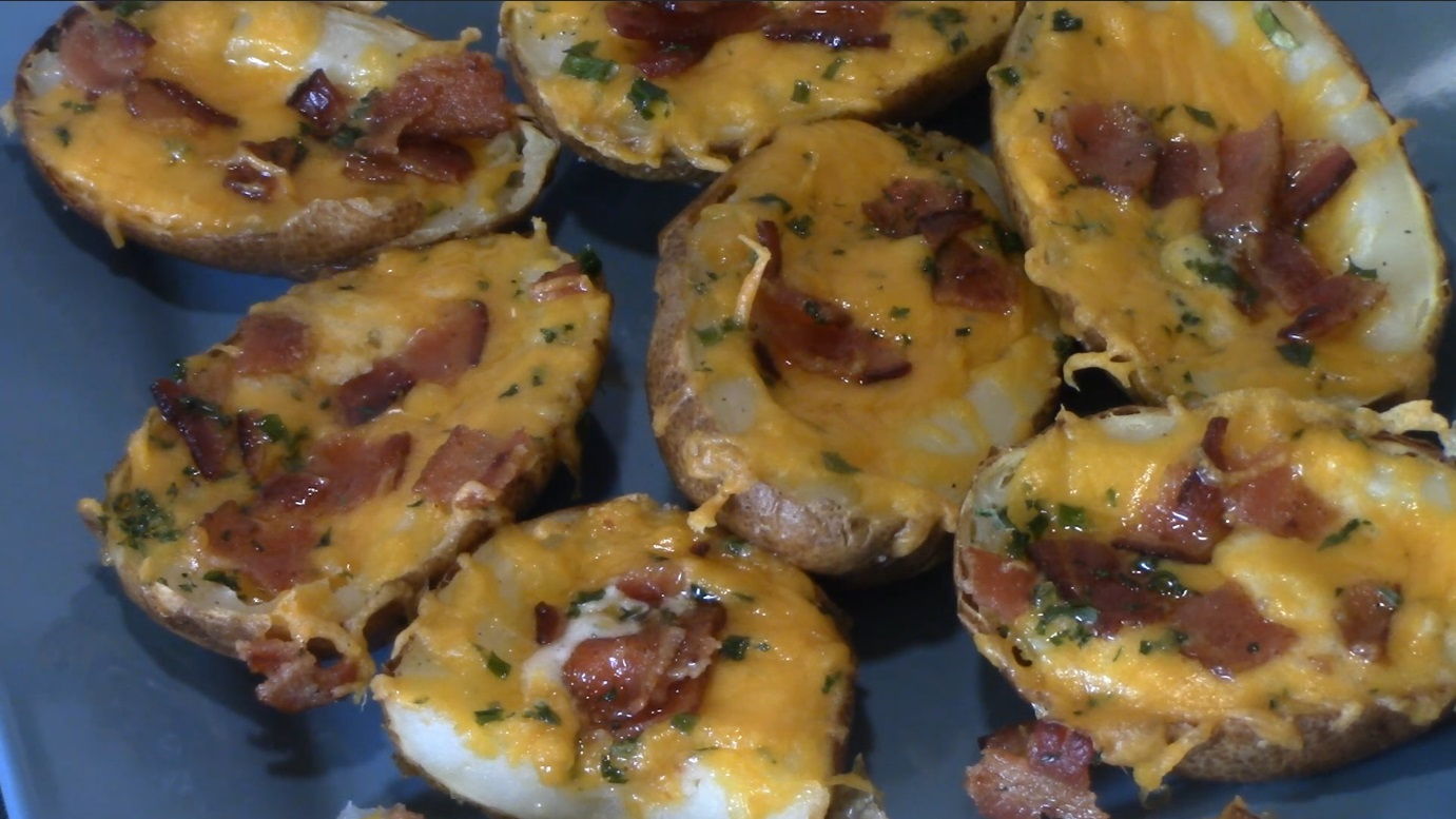 Crispy Potato Skins In Air Fryer Recipe Recipes