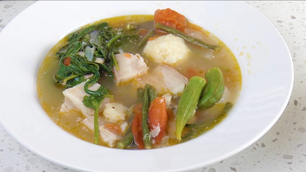 filipino food sinigang