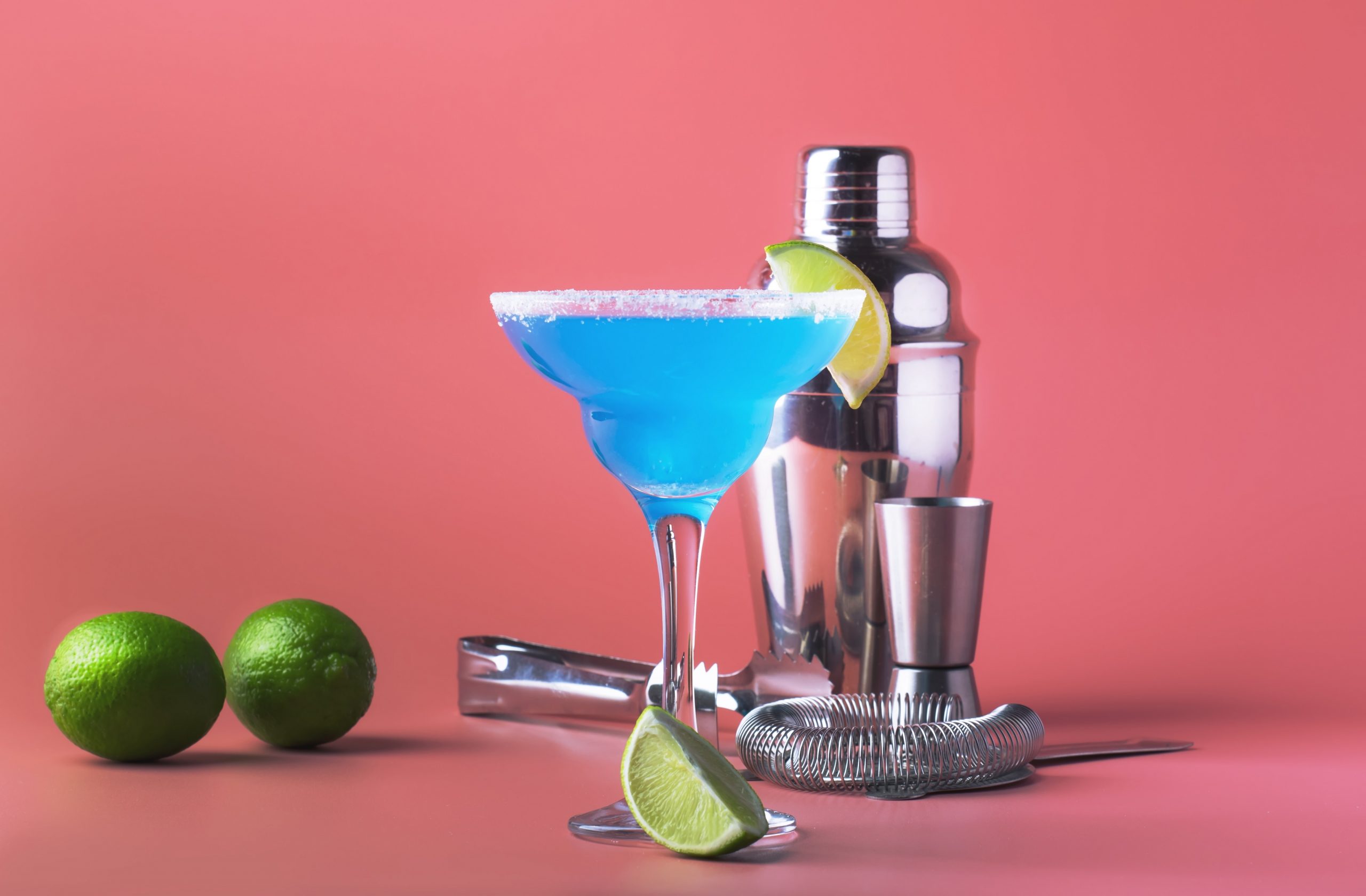 Shimmering Blue Mermaid Water Margarita Recipe - A Grateful Meal