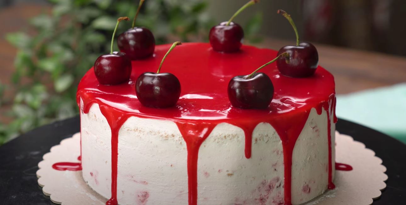 Cherry Upside-Down Cake - Bakes by Brown Sugar