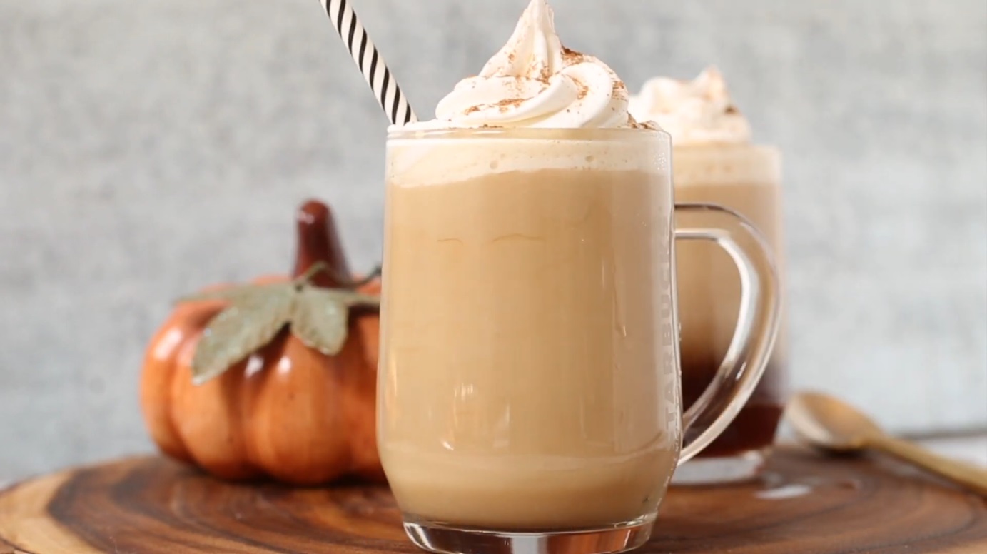 Iced Cinnamon Dolce Latte - The Healthful Ideas