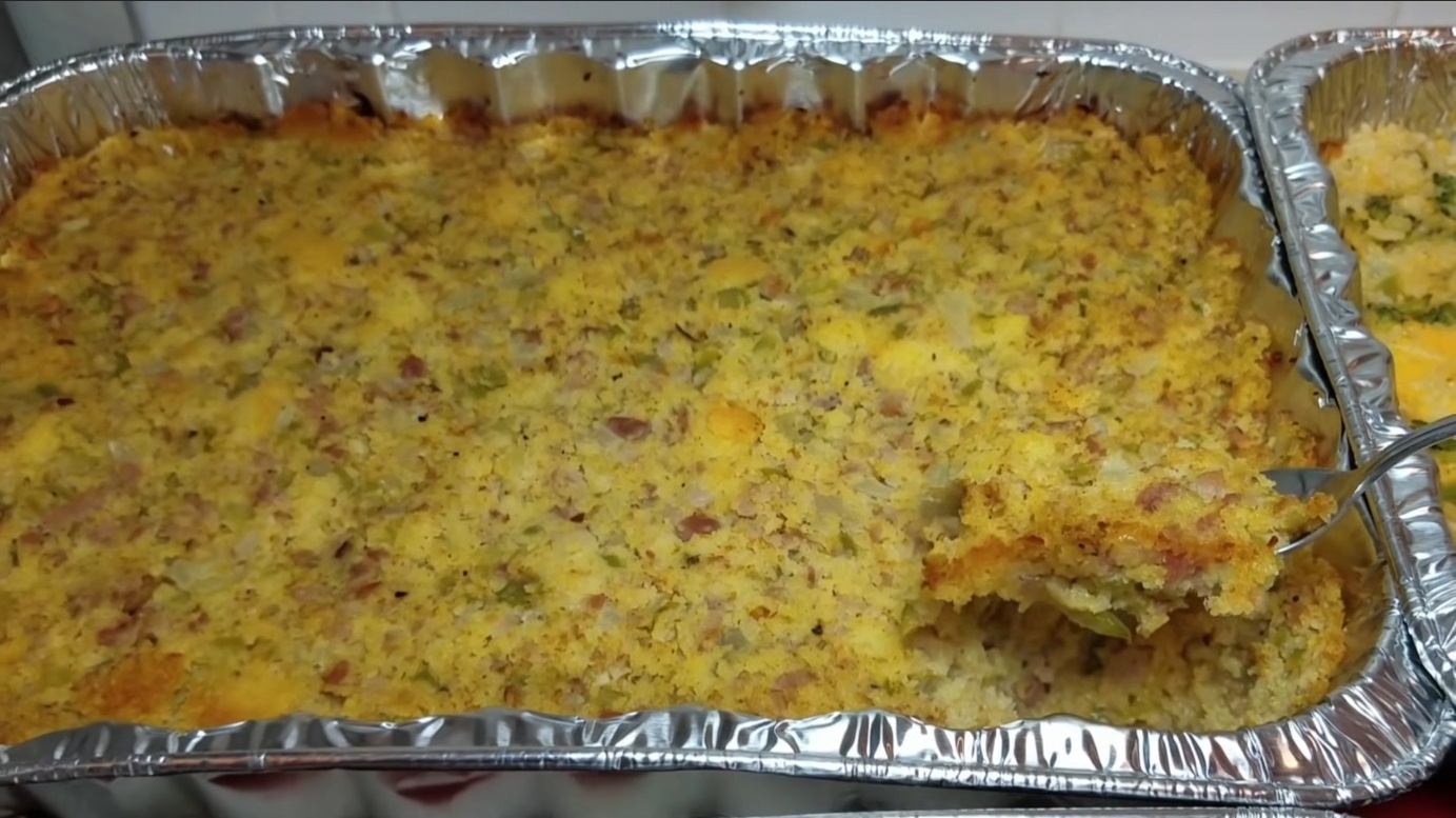 easy recipe for cornbread dressing