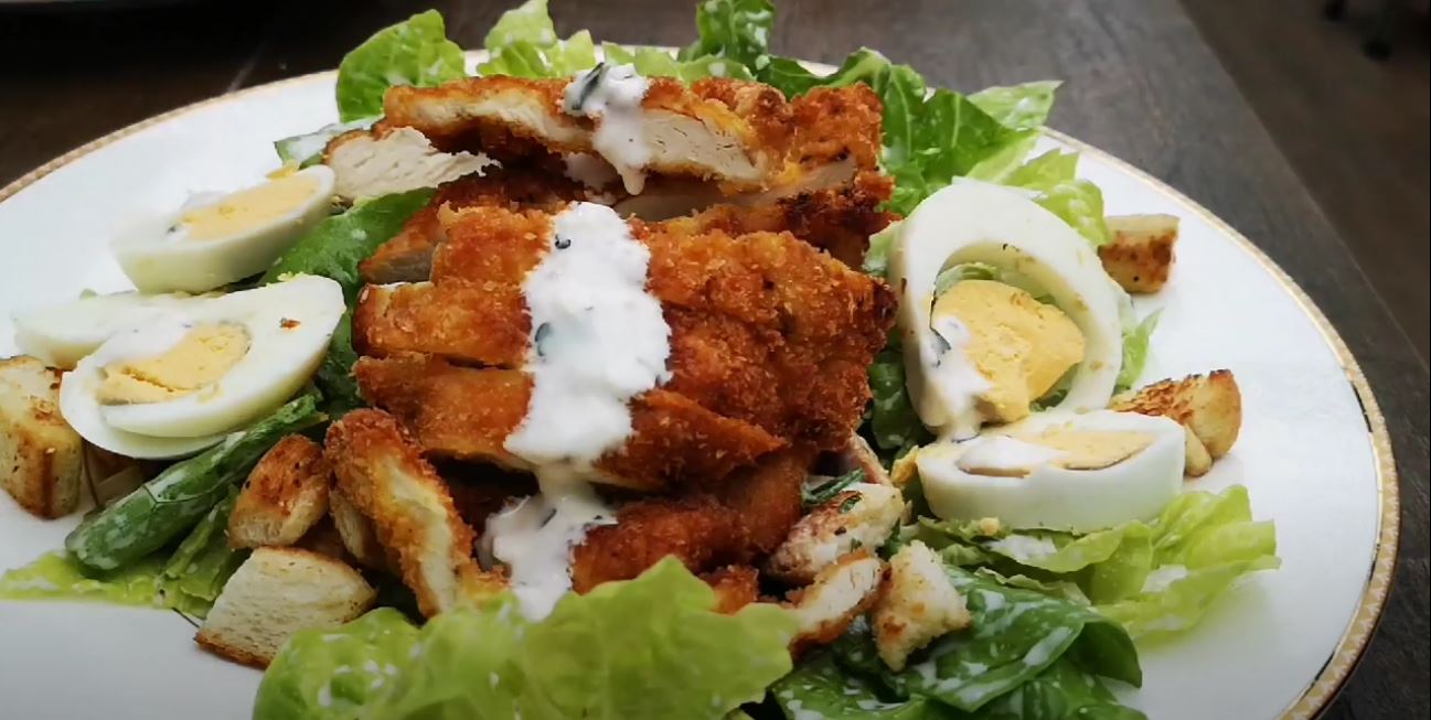 Crispy Chicken Salad Recipe
