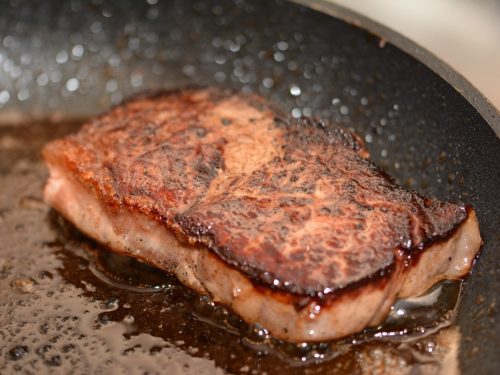 pan-fried steak