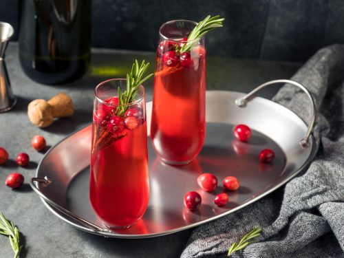 Poinsettia Drink Cocktail Recipe