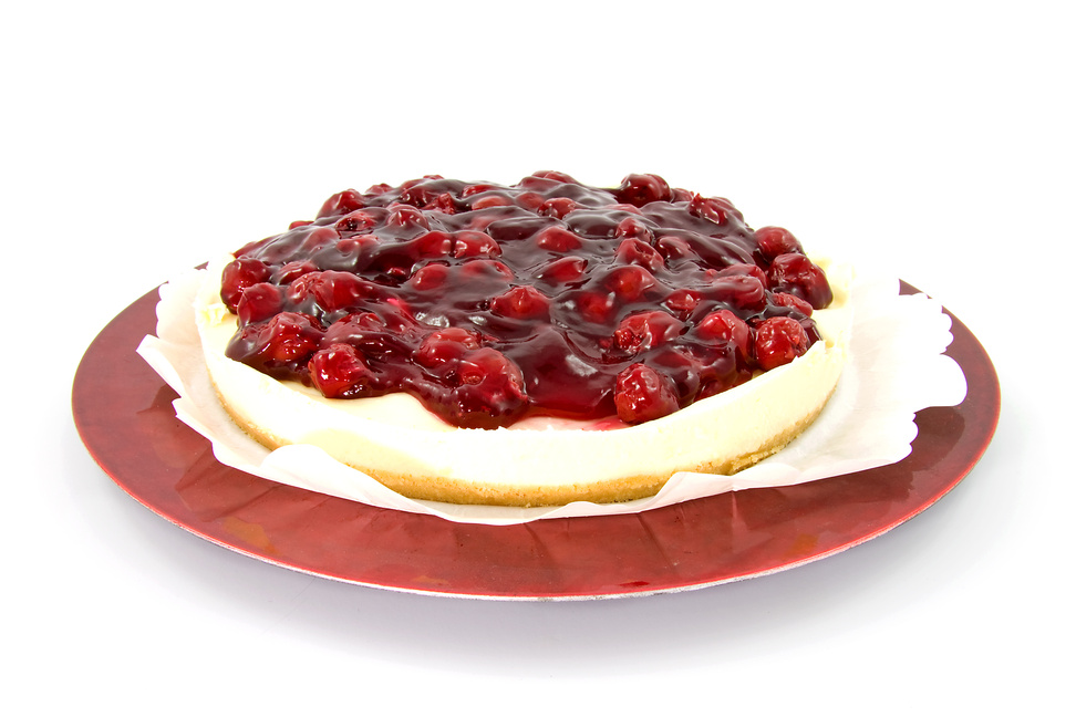 Delicious fresh cherry pie