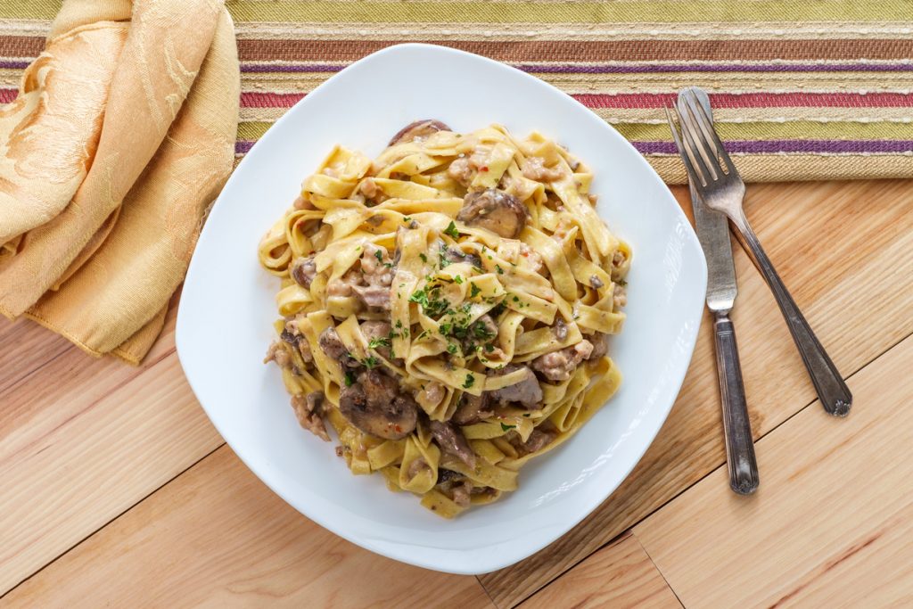 steak alfredo recipe