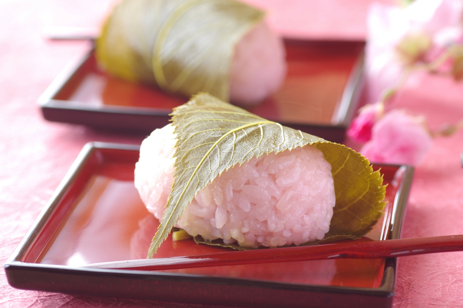 Sakura Mochi (Cherry Blossom Sweet Rice Cakes) Recipe
