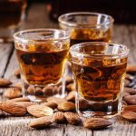 what is amaretto, amaretto liqueur with dried almonds