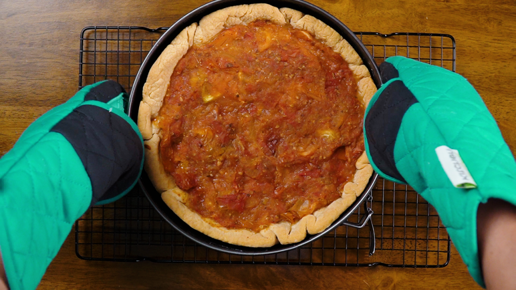 Chicago Deep Dish Pizza (Gino's Copycat)