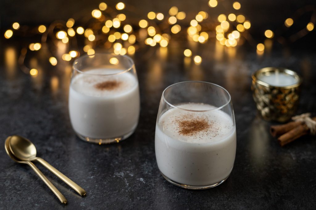 Toasted almond drink - The Bake School