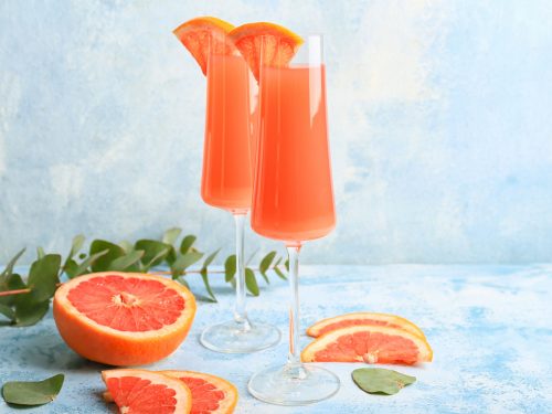 Grapefruit Mimosa Cocktail Recipe