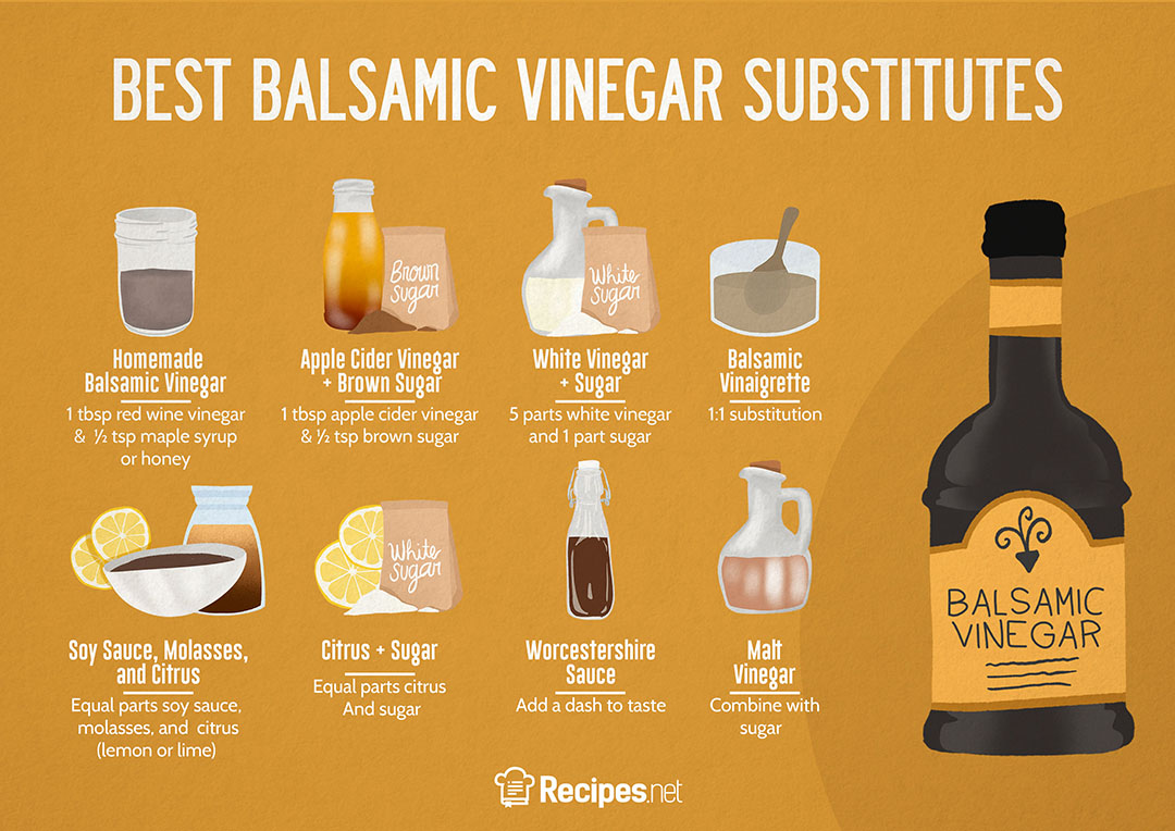 8 Balsamic Vinegar Substitutes to Use in a Pinch - Recipes.net