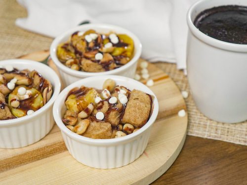 Microwave Bread Pudding