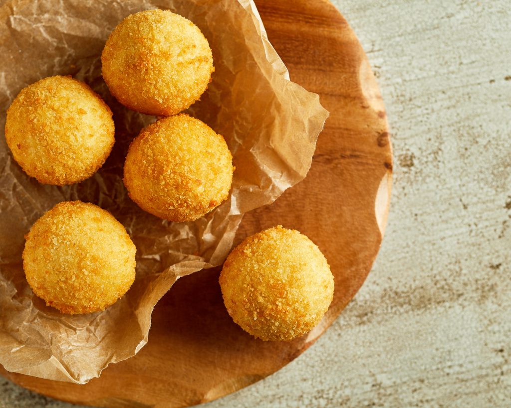 Fried Goat Cheese Balls With Honey Recipe