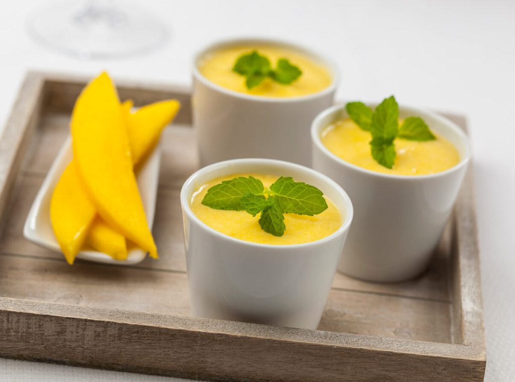 mango mousse