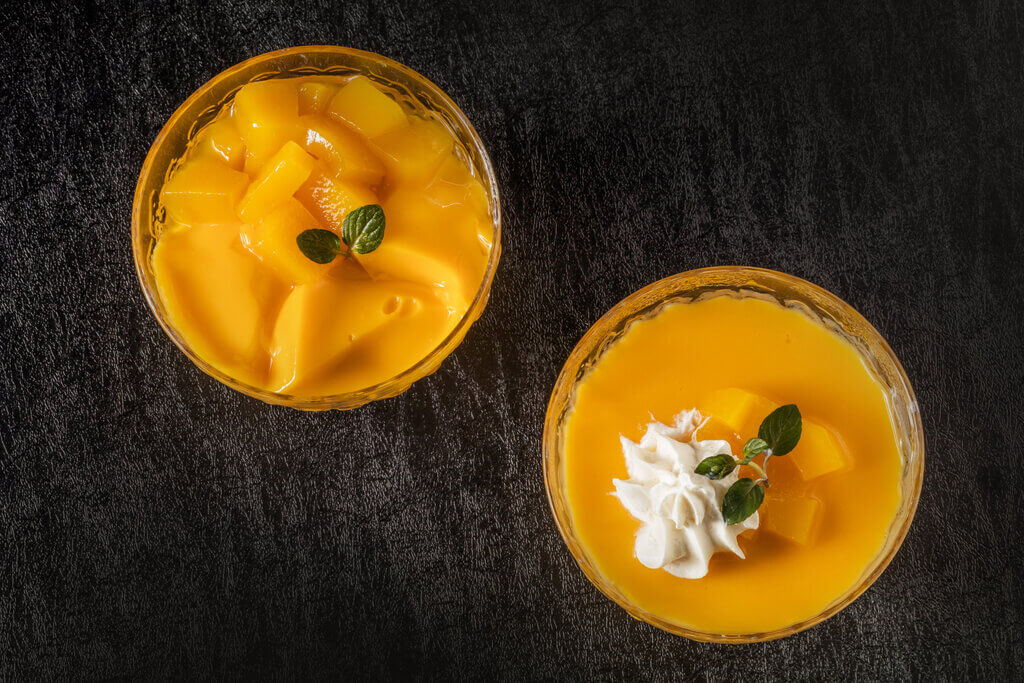 mango pudding recipe