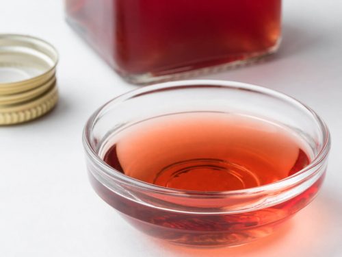 sherry vinegar in a clear bowl