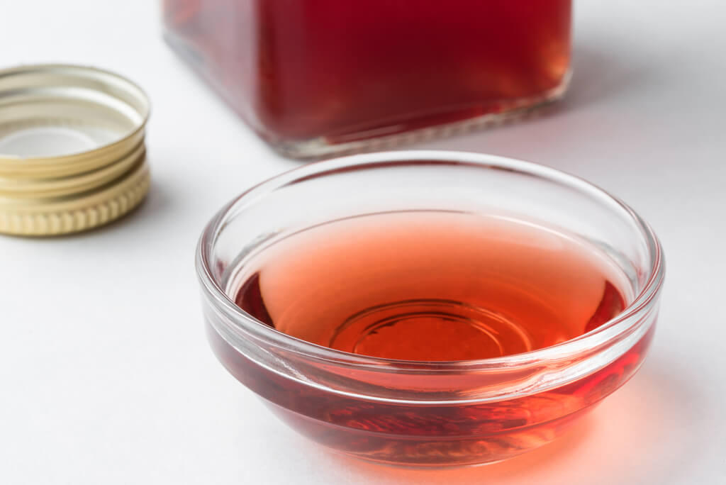 sherry vinegar in a clear bowl