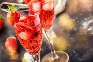 strawberry cocktails