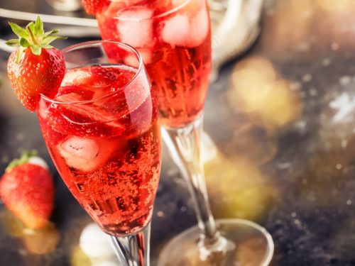 strawberry cocktails