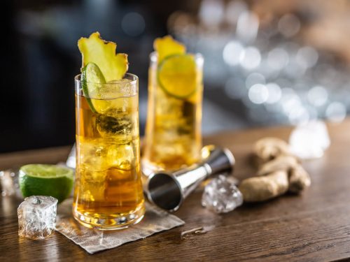 Whiskey Ginger Cocktail Recipe
