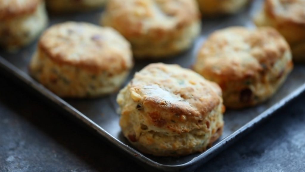 Black Pepper Bacon Biscuits Recipe