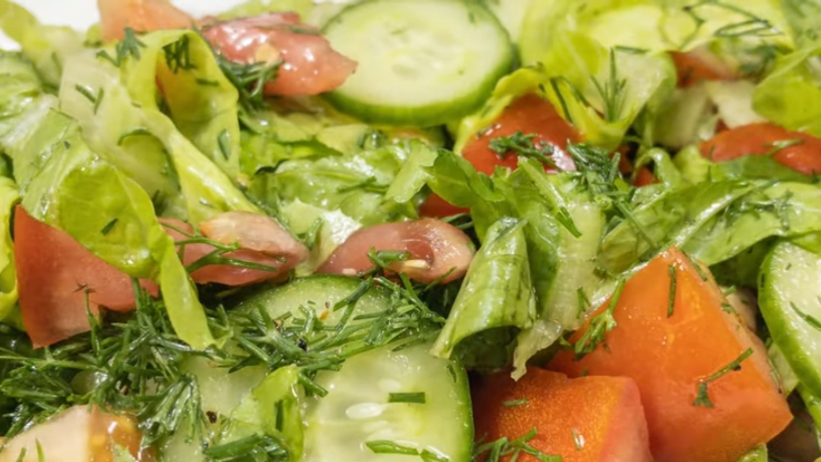 Cucumber Dill Salad with Lemon Vinaigrette Recipe