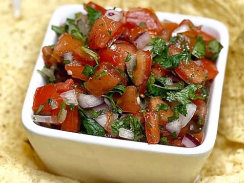 Fresh Pico de Gallo Salad Recipe