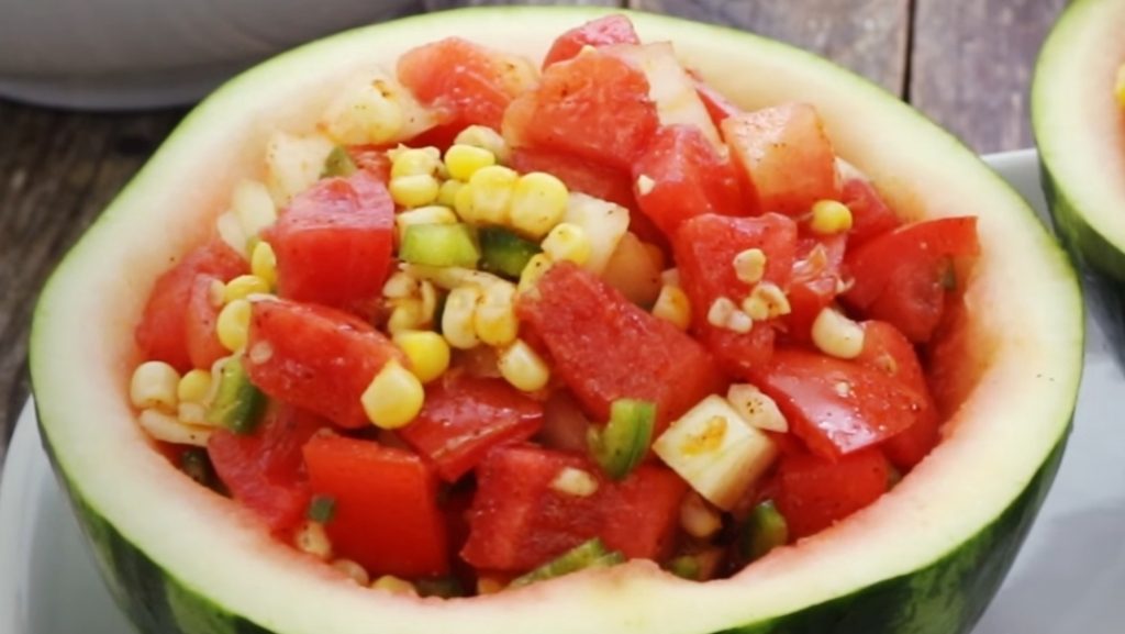 Grilled Corn and Watermelon Salsa Recipe