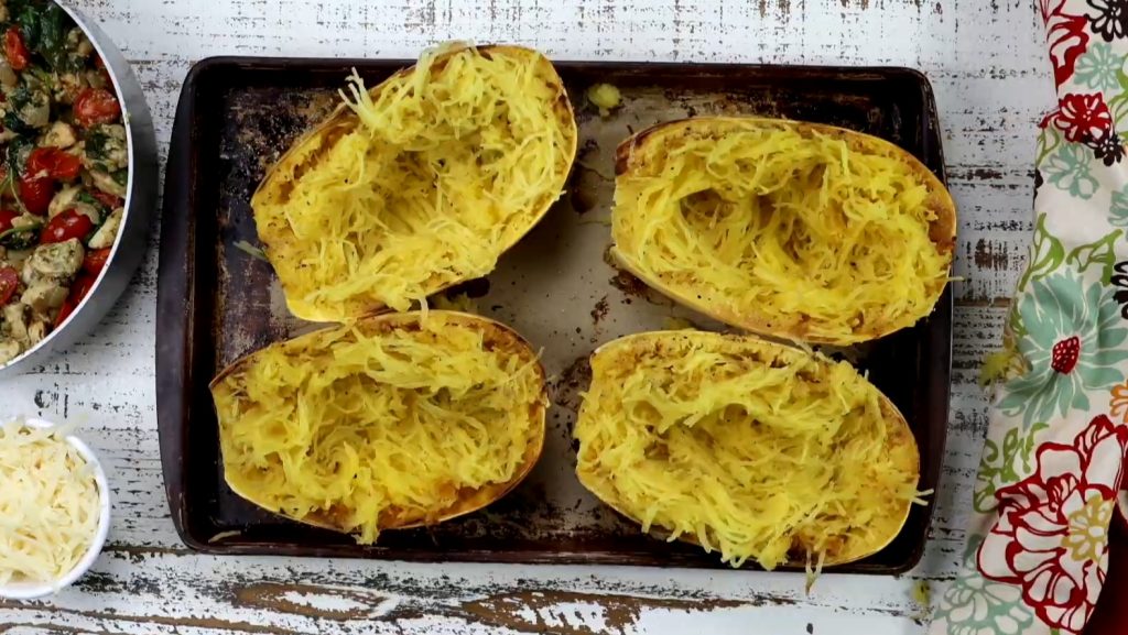 Roasted Spaghetti Squash Recipe