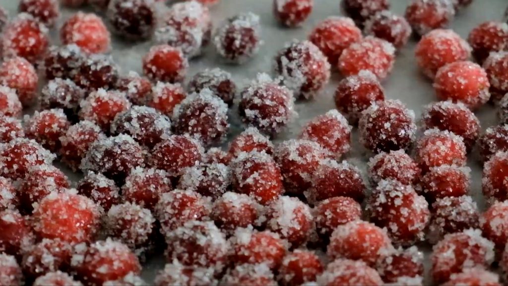 Sugared Cranberries Recipe